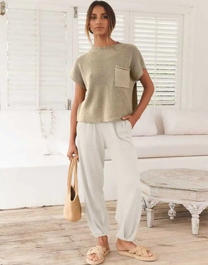 Khaki White