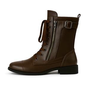 Dark Brown/Bordeaux Red