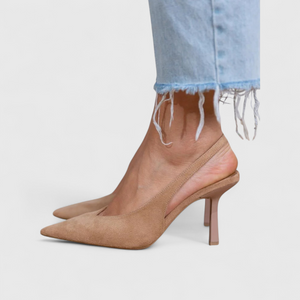 Beige Leather