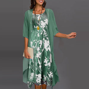 Green floral